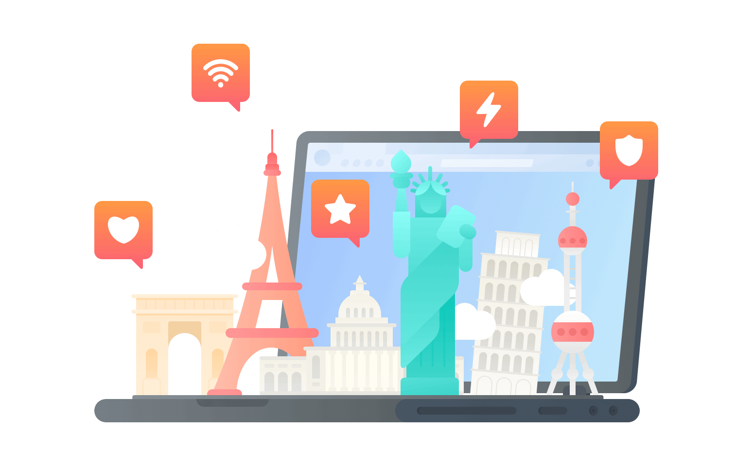 代理华为WeLink的回国vpn - ROUTECN